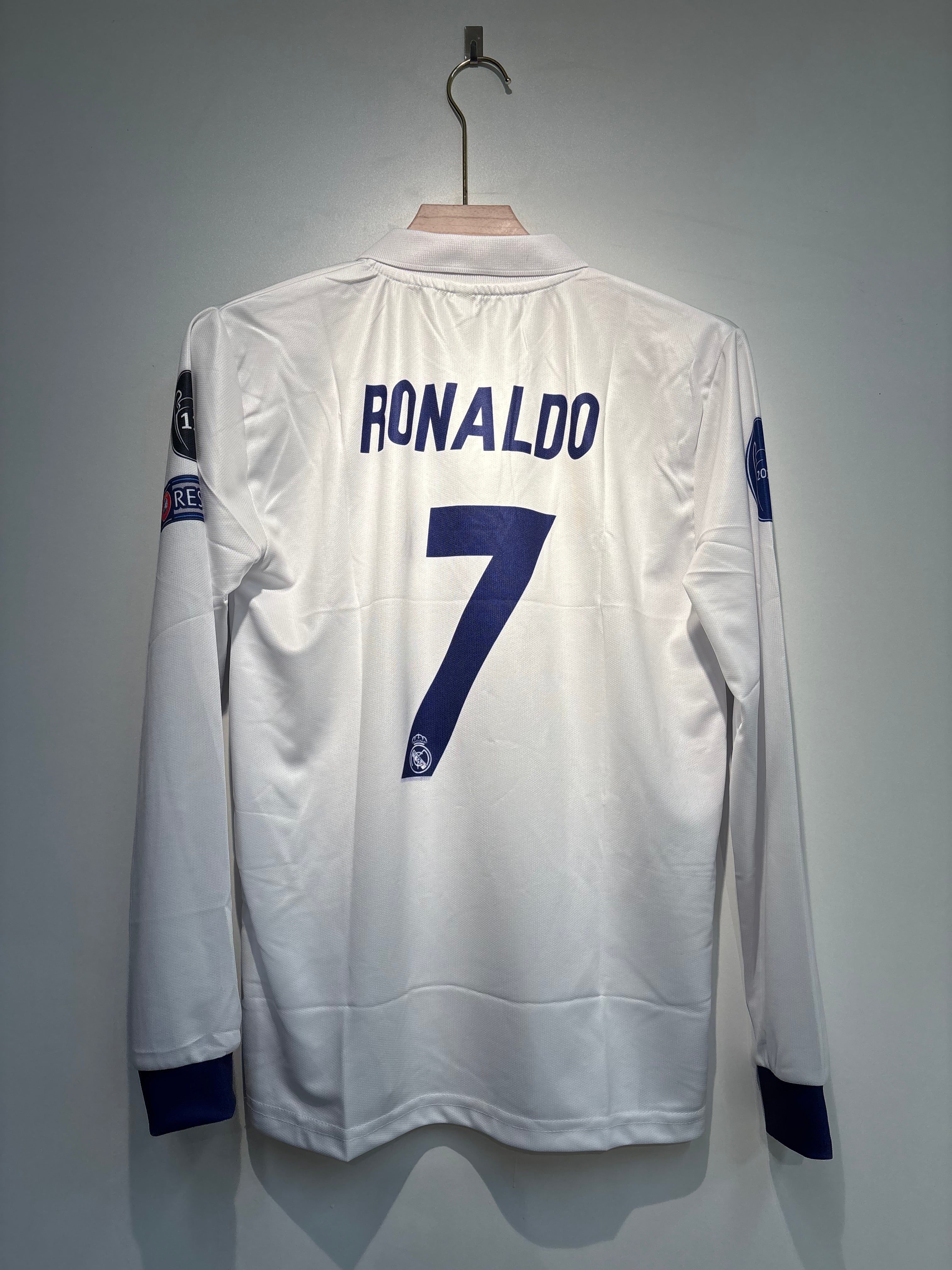 RONALDO REAL MADRID 2016-17 FULL SLEEVE EMBROIDERY