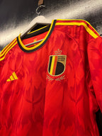 BELGIUM HOME 2026 WORLD CUP EMBROIDERY