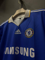 DROGBA CHELSEA HOME KIT POLO FIVE SLEEVE EMBROIDERY