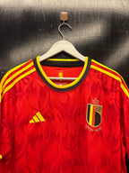 BELGIUM HOME 2026 WORLD CUP EMBROIDERY