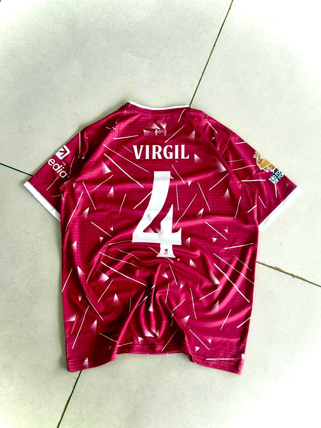 VIRGIL LIVERPOOL 2026-27 HOME KIT