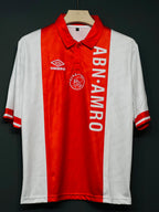 CRUYFF AJAX HOME KIT POLO FIVE SLEEVE EMBROIDERY