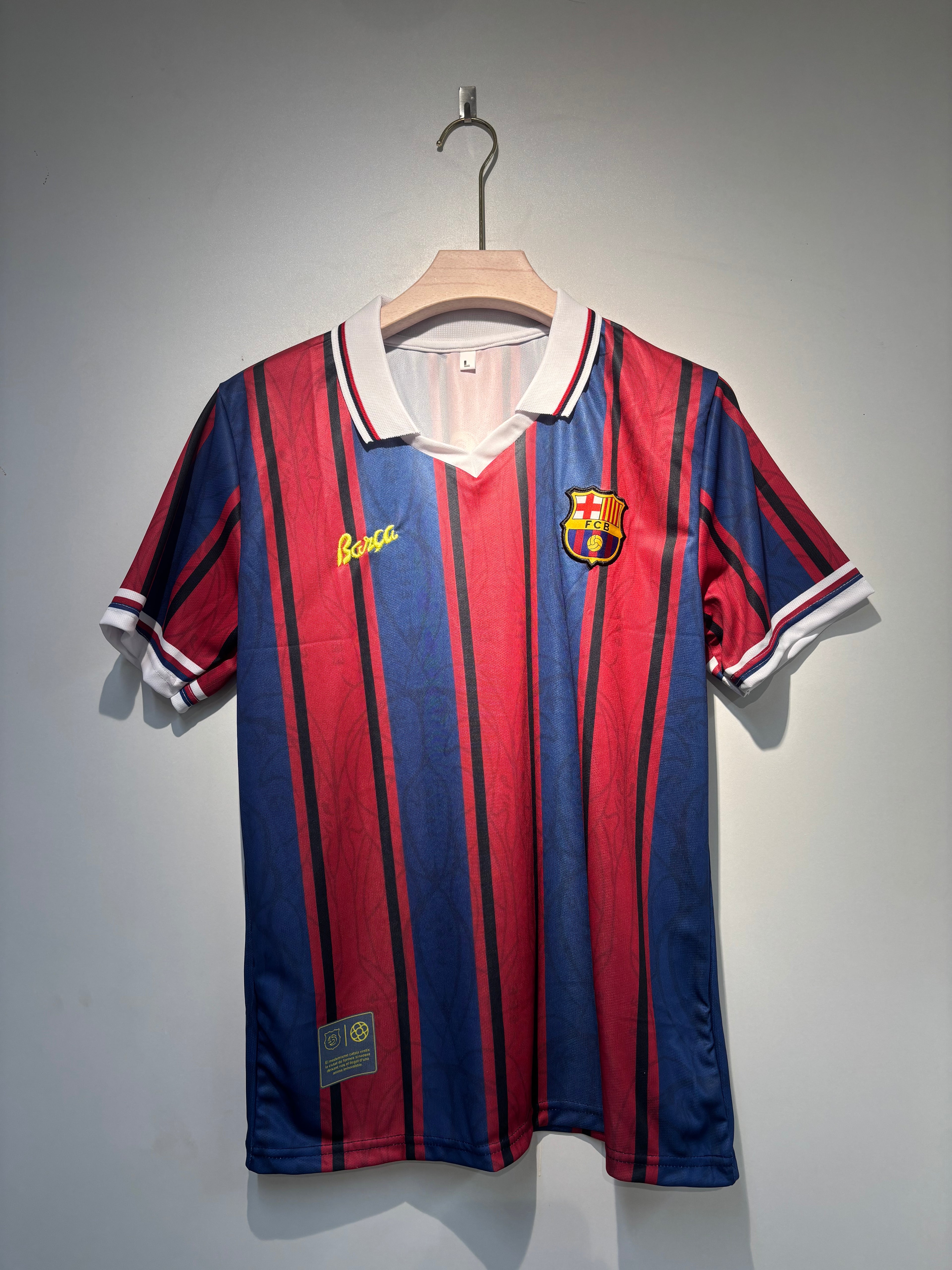 MESSI BARCELONA 125 th ANNIVERSARY KIT POLO EMBROIDERY