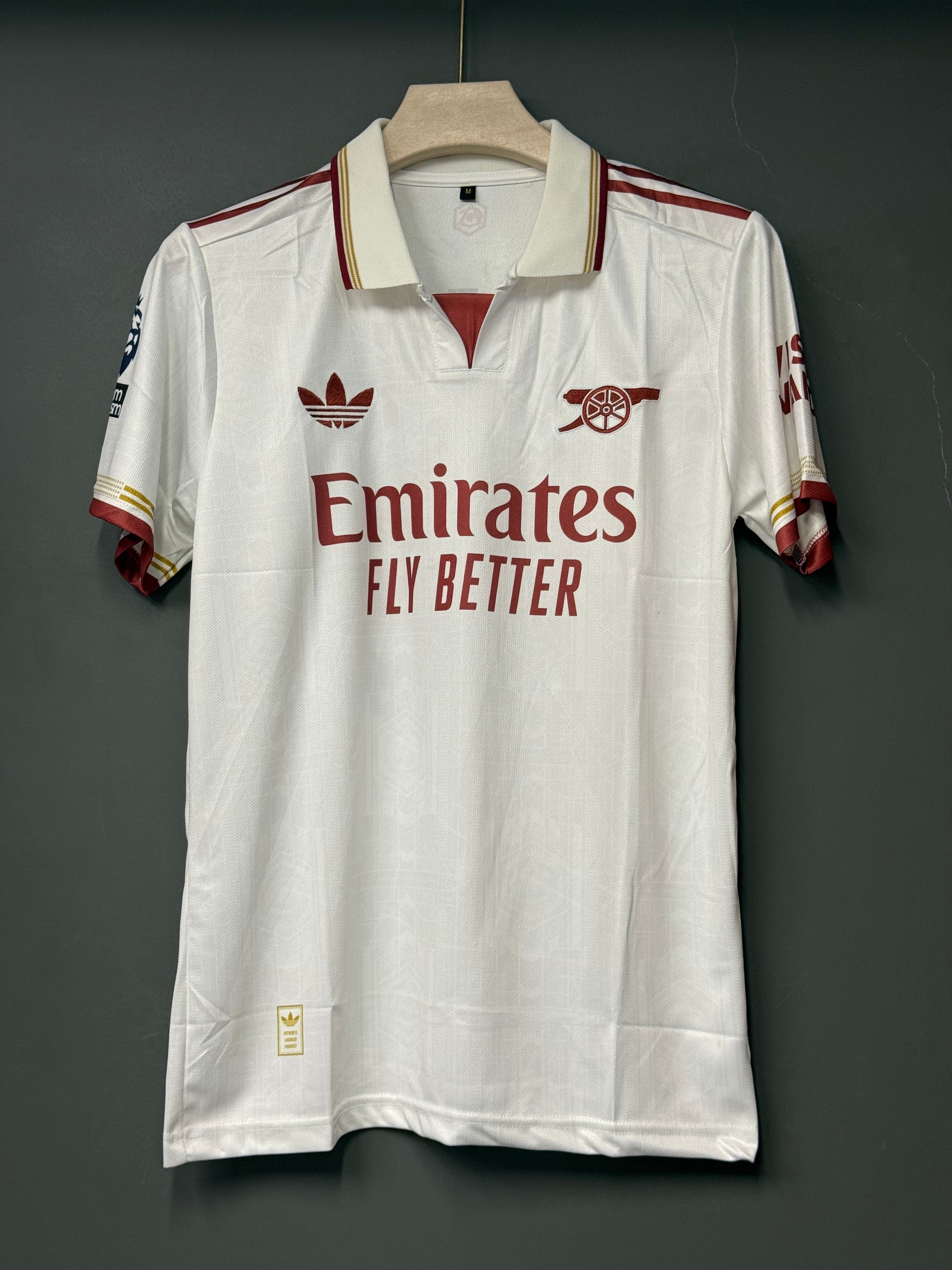 ARSENAL AWAY KIT 25/26 POLO EMBROIDERY