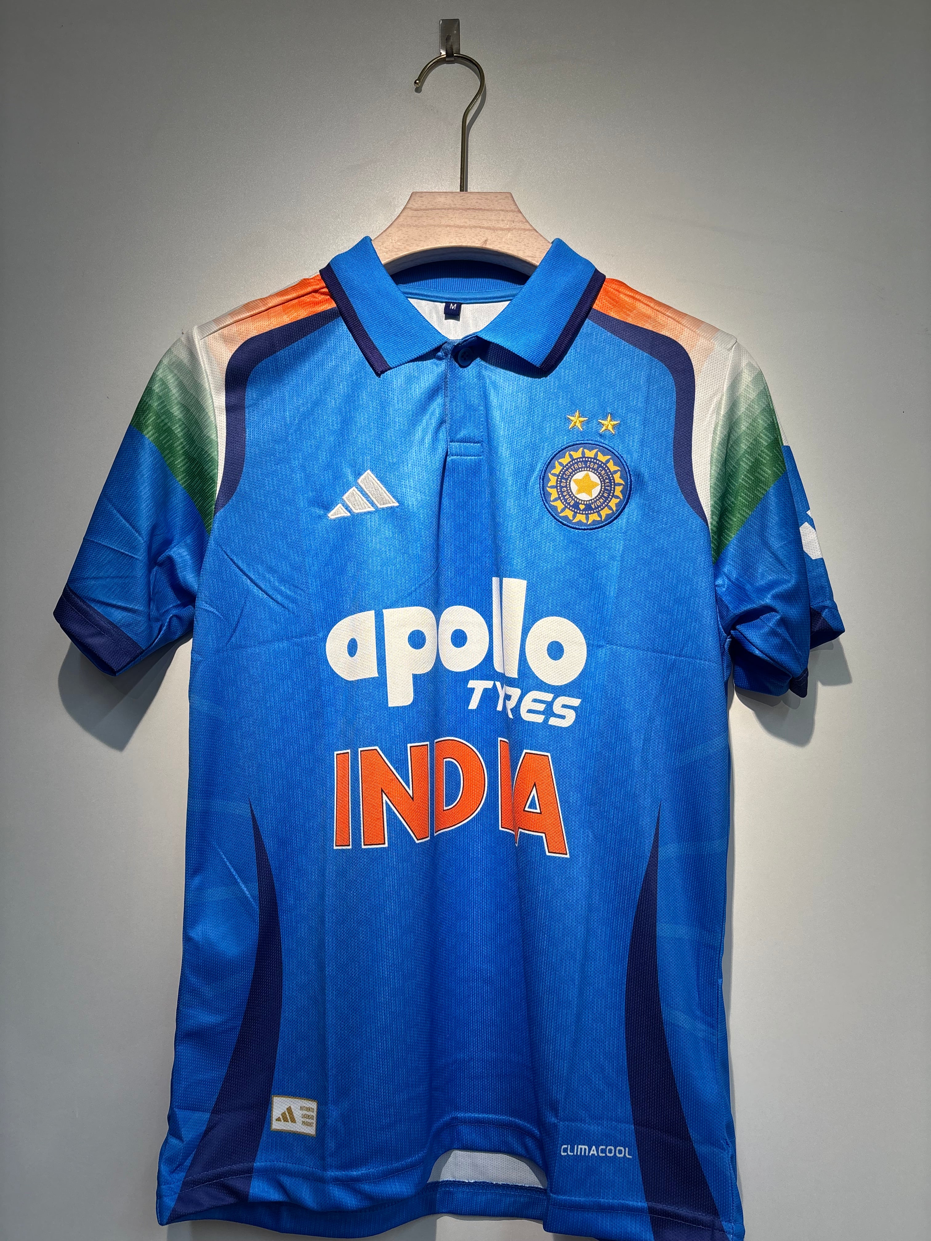 ROHIT INDIA 2026 T20 WC POLO EMBROIDERY