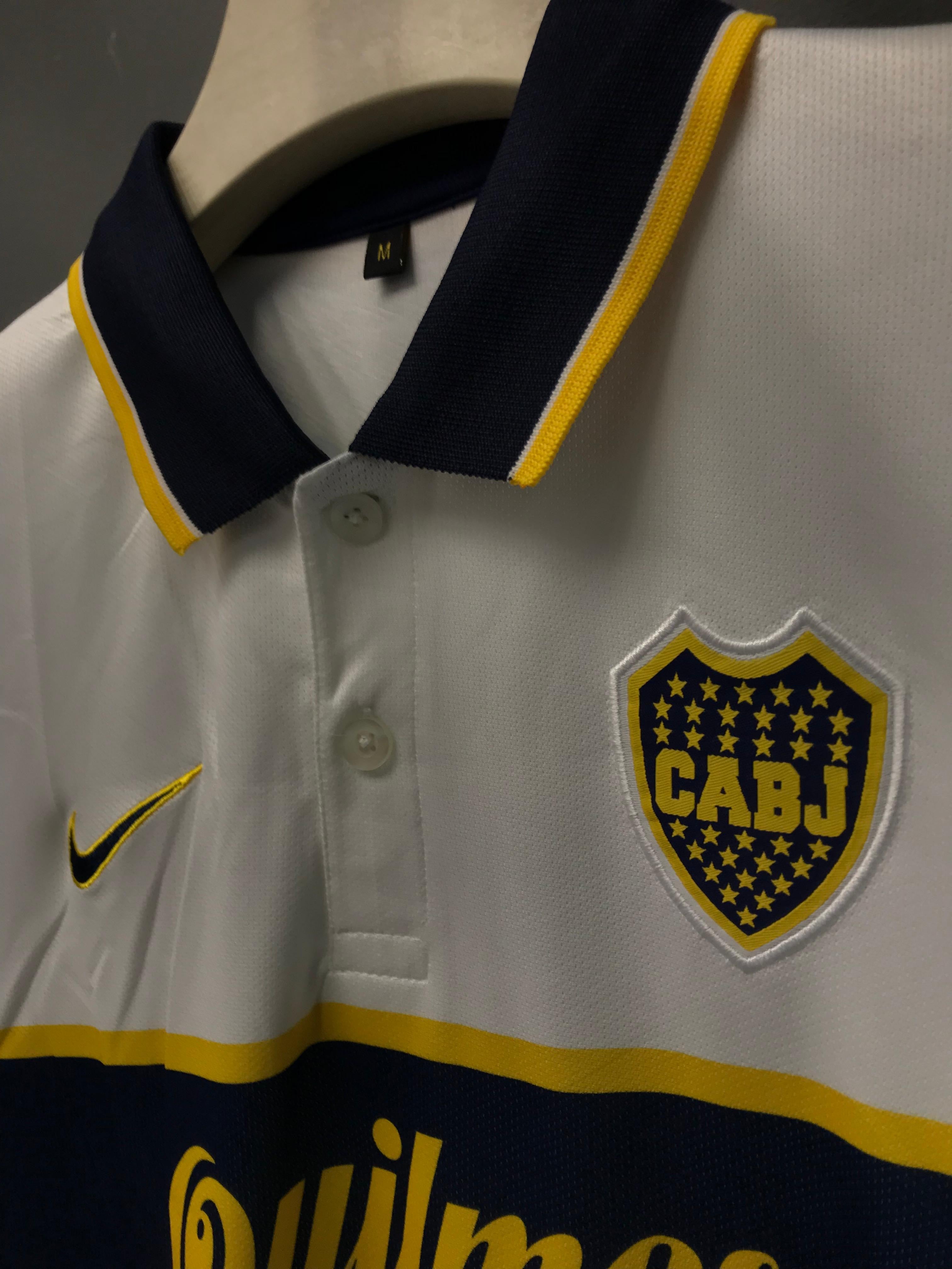 MARADONA BOCCA JUNIOR POLO AWAY EMBROIDERY