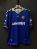 DROGBA CHELSEA HOME KIT POLO FIVE SLEEVE EMBROIDERY