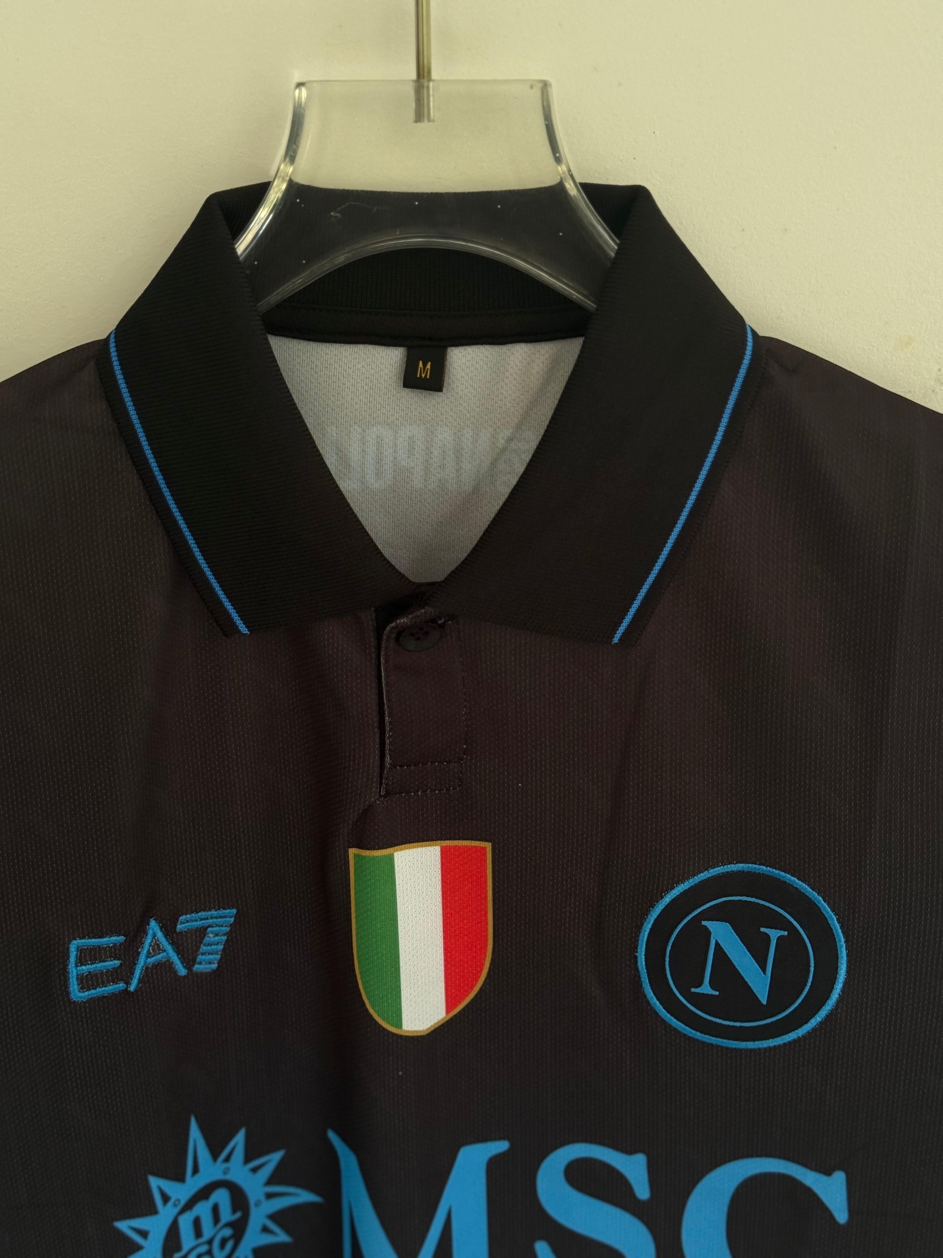 DE BRUYNE NAPOLI POLO THIRD KIT EMBROIDERY