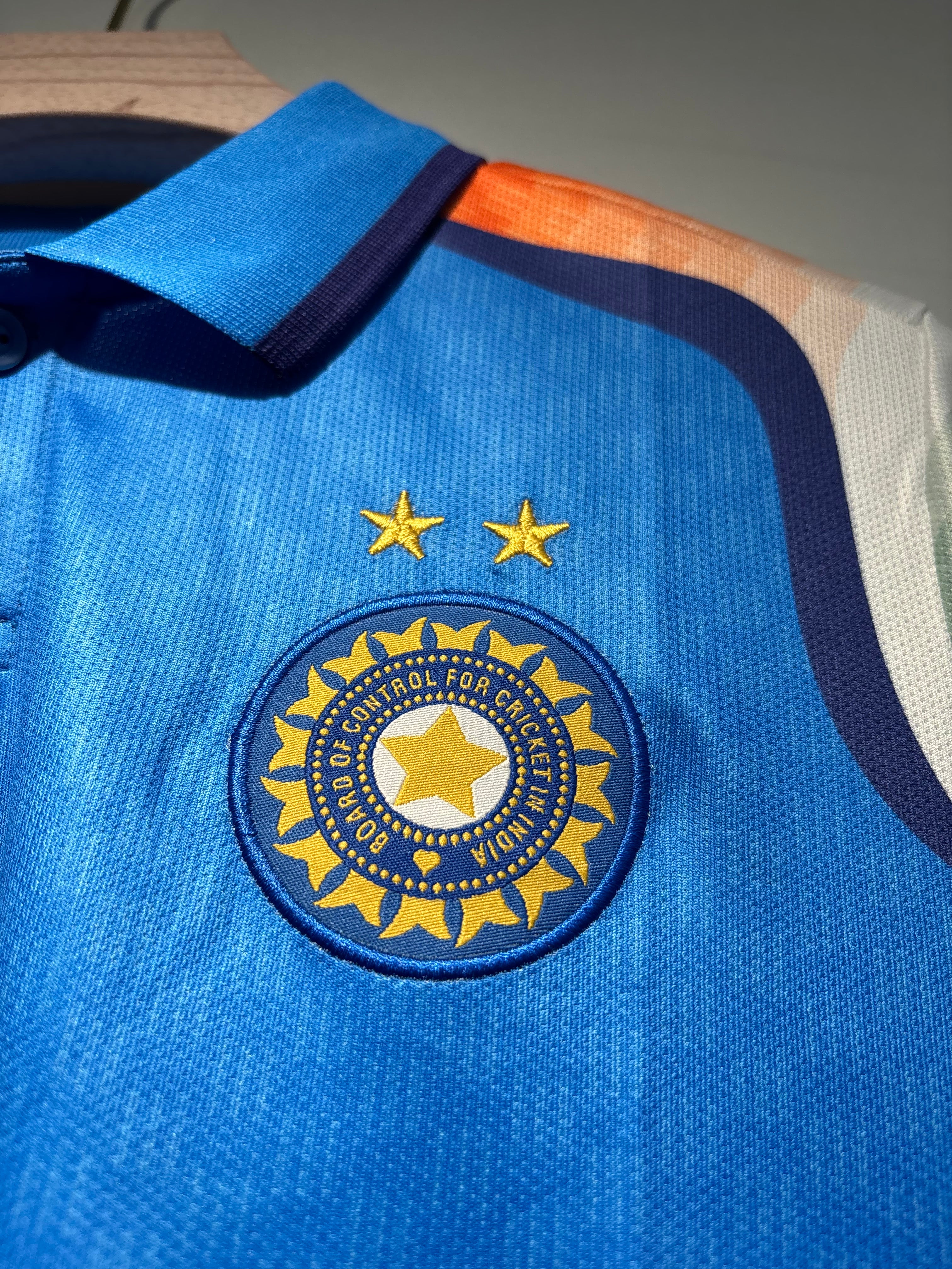 ROHIT INDIA 2026 T20 WC POLO EMBROIDERY