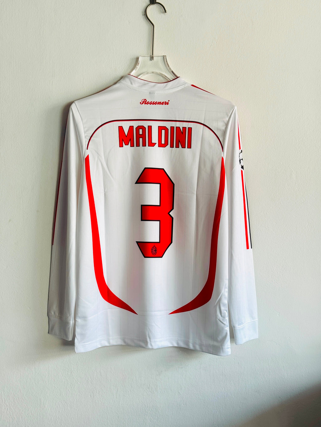 MALDINI AC MILAN 2026-27 HOME KIT EMBROIDERY