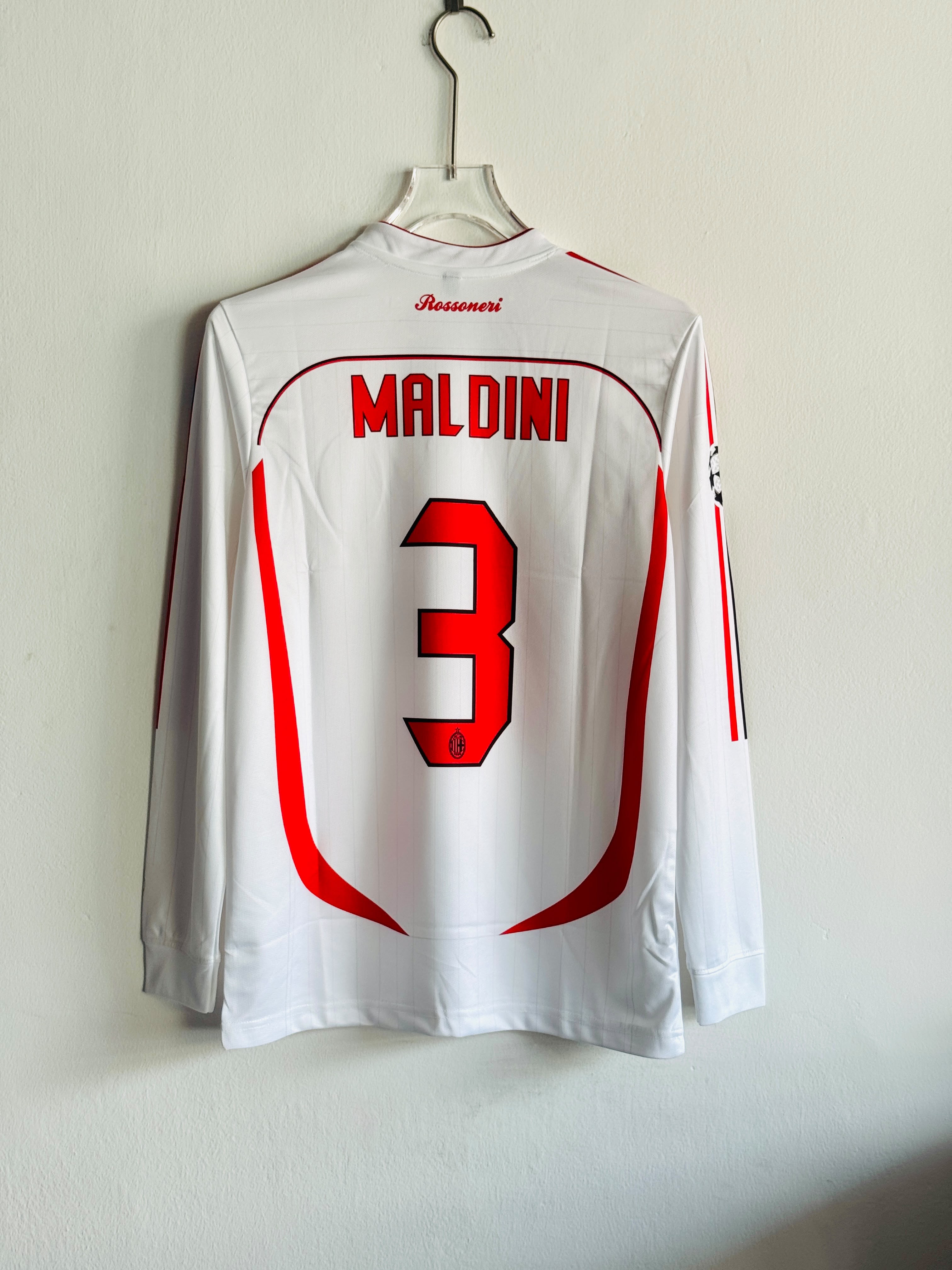 MALDINI AC MILAN 2026-27 HOME KIT EMBROIDERY
