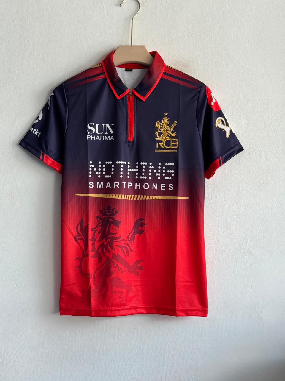 V.KOHLI RCB 2026 POLO EMBROIDERY