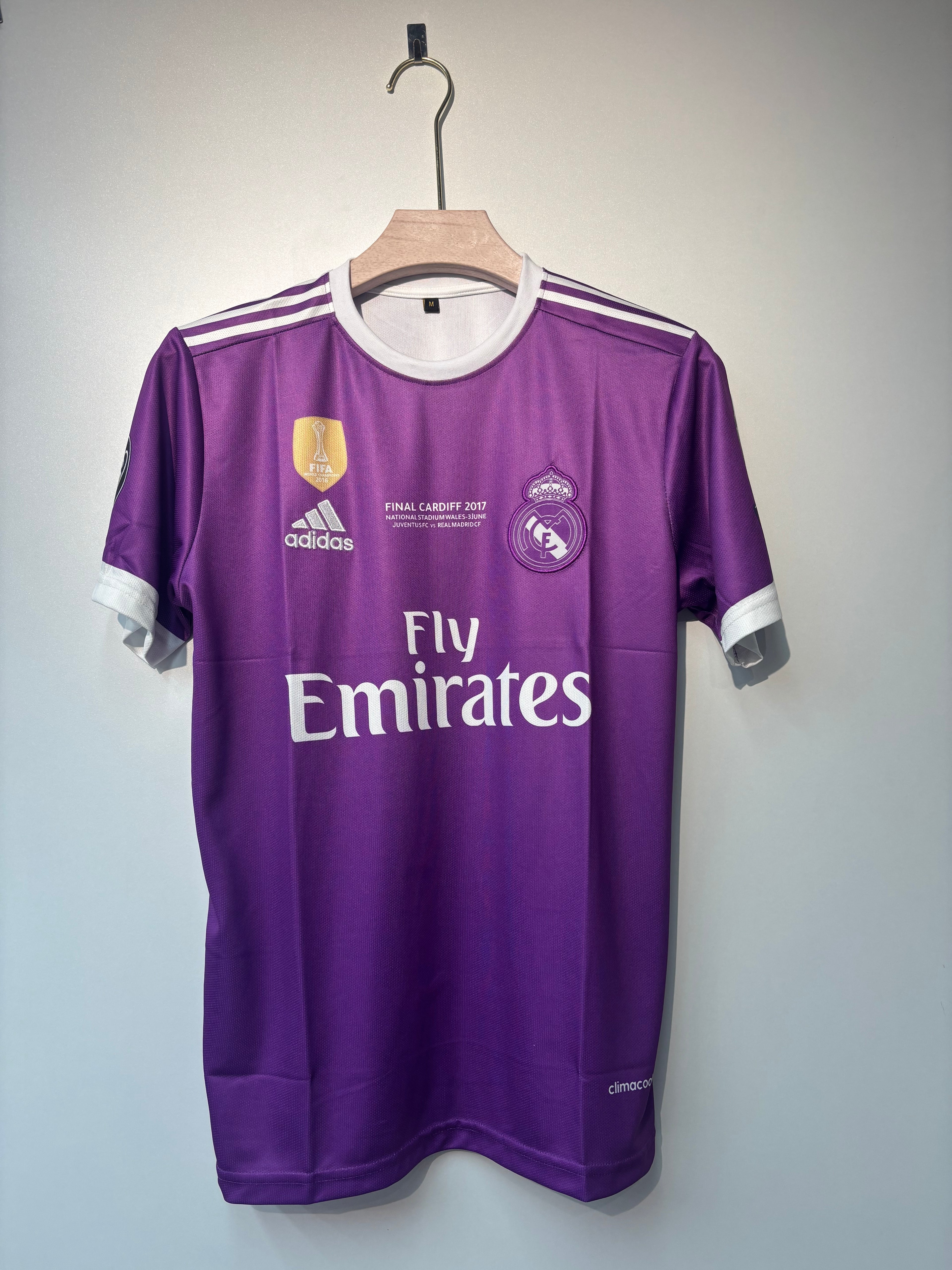 RONALDO REAL MADRID 2016/17 AWAY EMBROIDERY