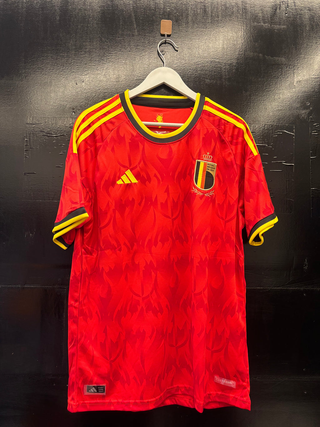 BELGIUM HOME 2026 WORLD CUP EMBROIDERY