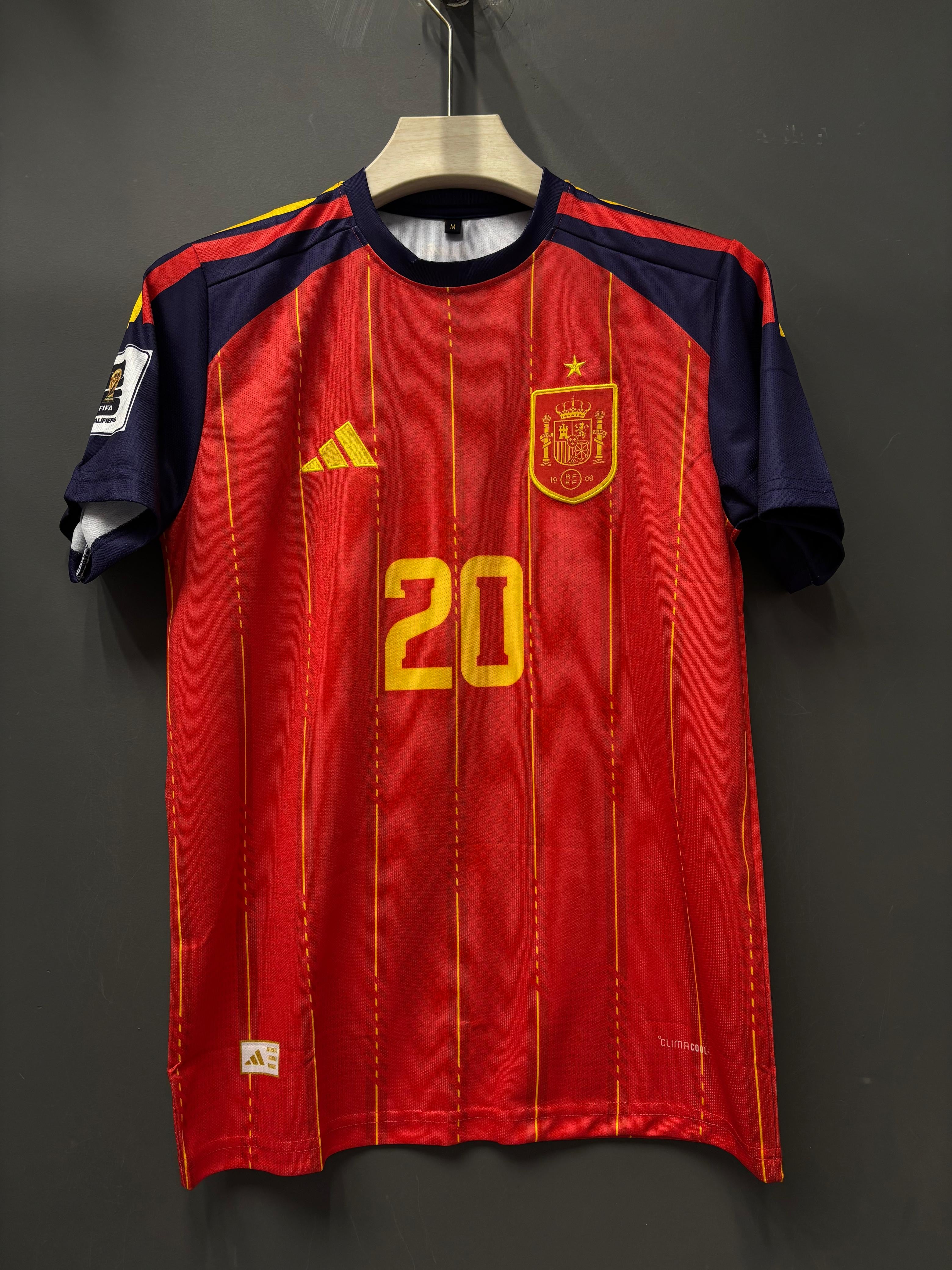 PEDRI SPAIN HOME KIT 2026 EMBROIDERY