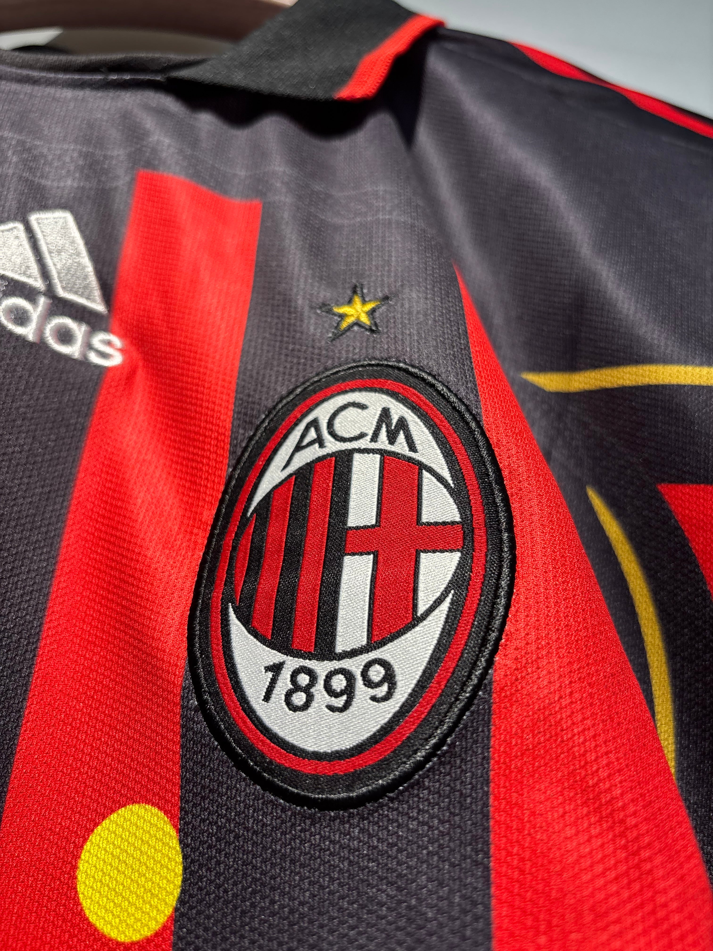 MALDINI AC MILAN POLO FIVE SLEEVE EMBROIDERY