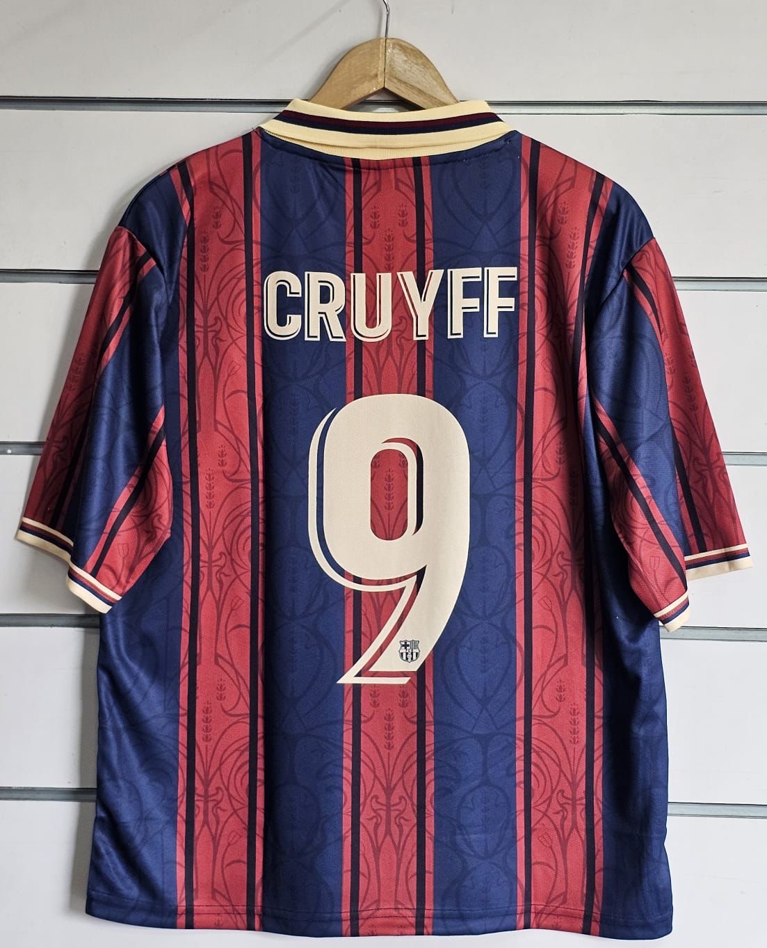 CRUYFF BARCELONA 125 th ANNIVERSARY KIT POLO FIVE SLEEVE EMBROIDERY