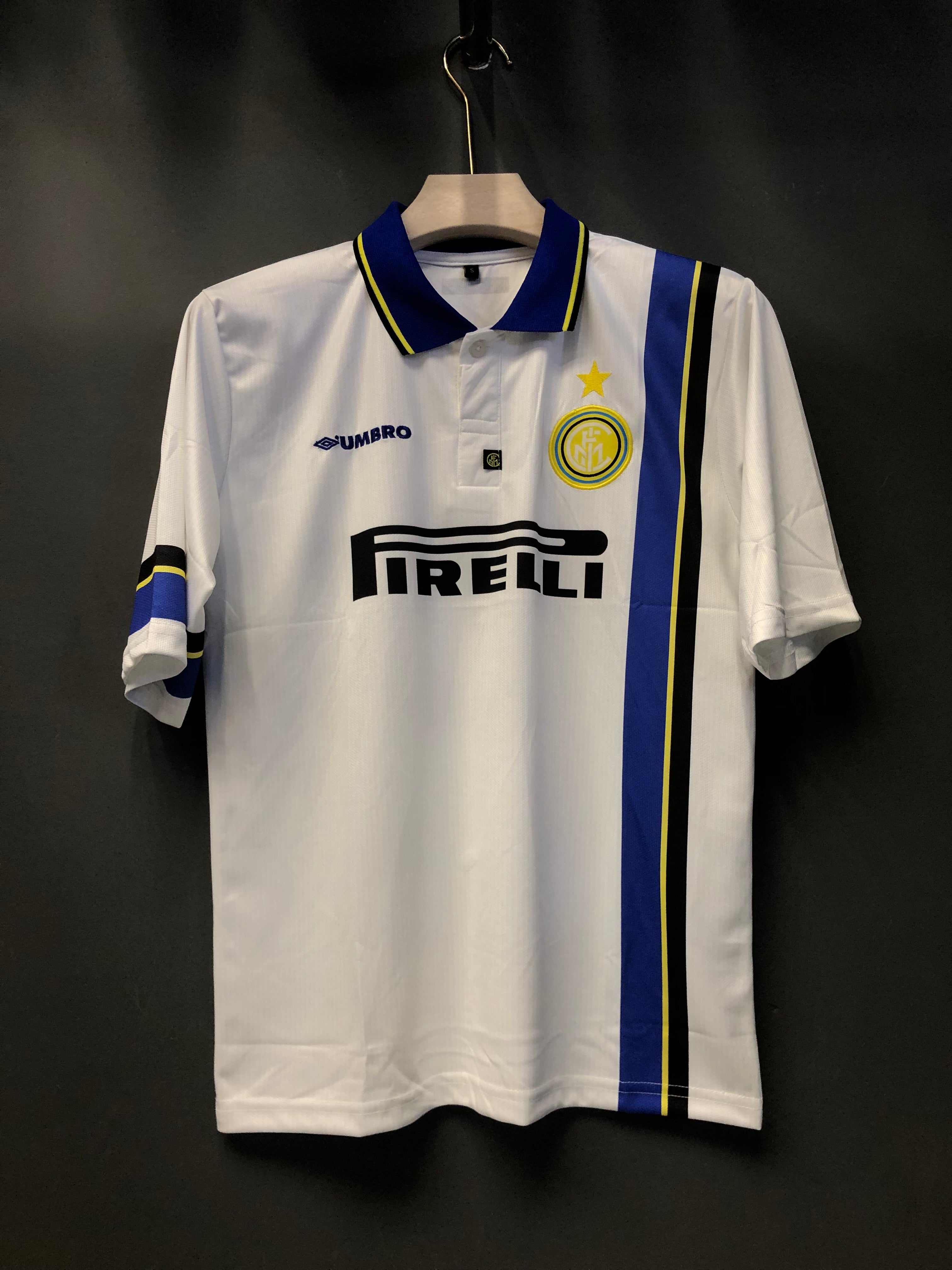 RONALDO INTER MILAN POLO AWAY FIVE SLEEVE EMBROIDERY