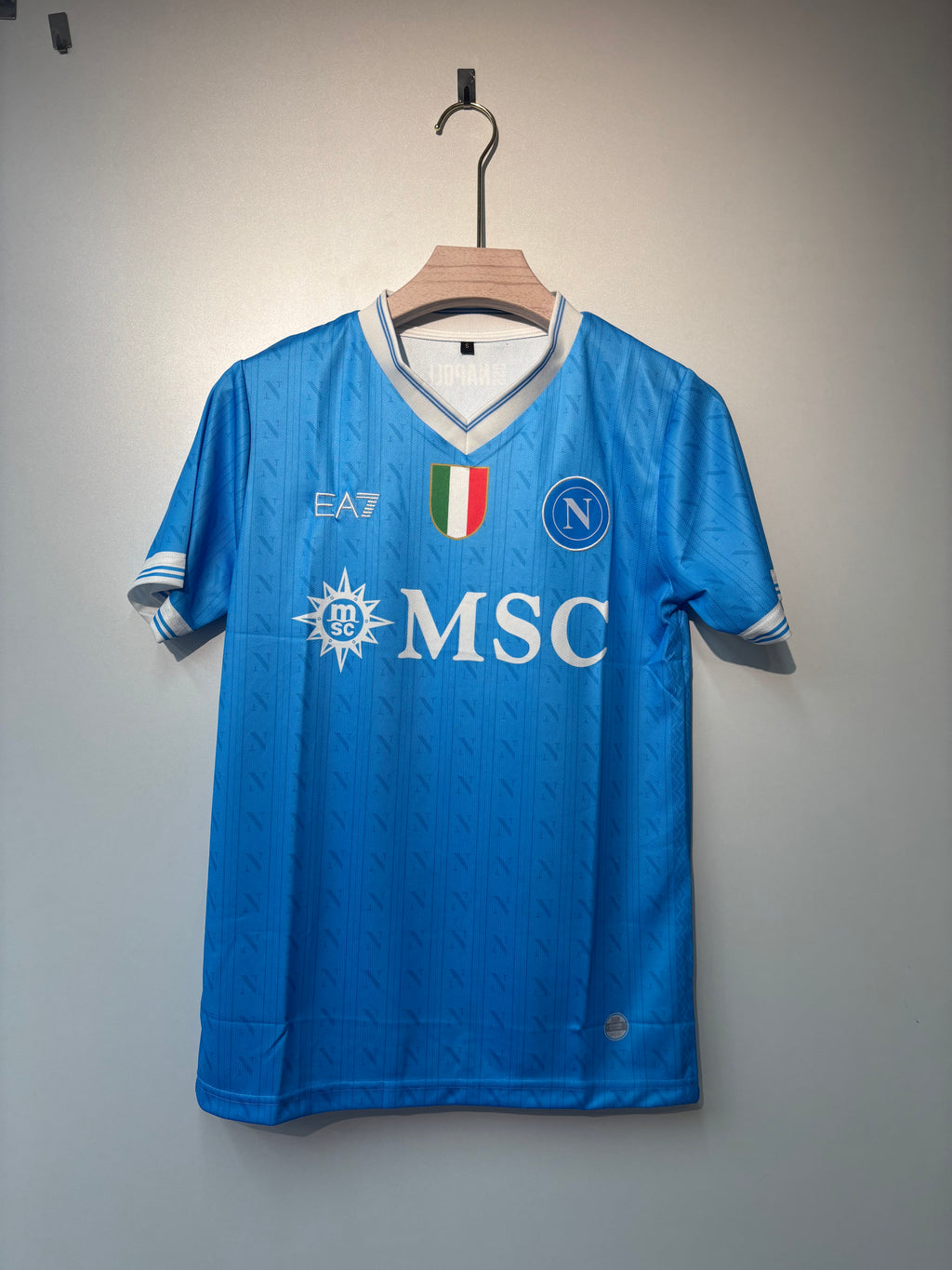 DE BRYUNE NAPOLI 2025/26 HOME KIT EMBROIDERY