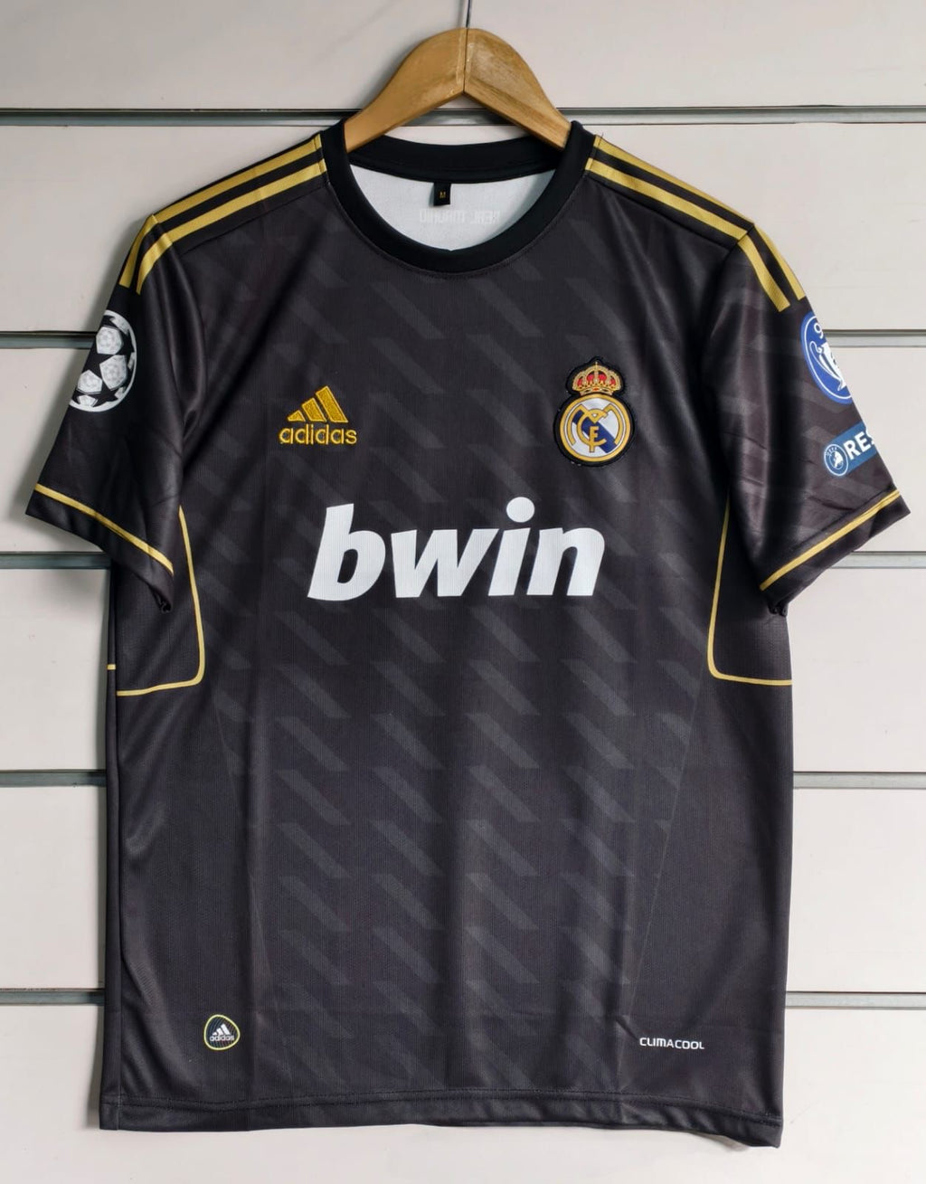 RONALDO REAL MADRID 2012 AWAY KIT EMBROIDERY
