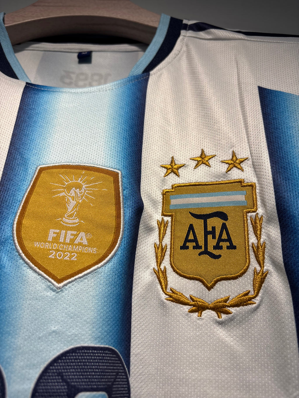 MESSI ARGENTINA HOME 2026 WORLD CUP EMBROIDERY