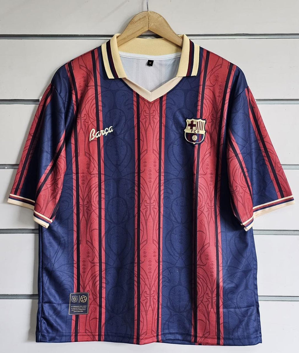 CRUYFF BARCELONA 125 th ANNIVERSARY KIT POLO FIVE SLEEVE EMBROIDERY