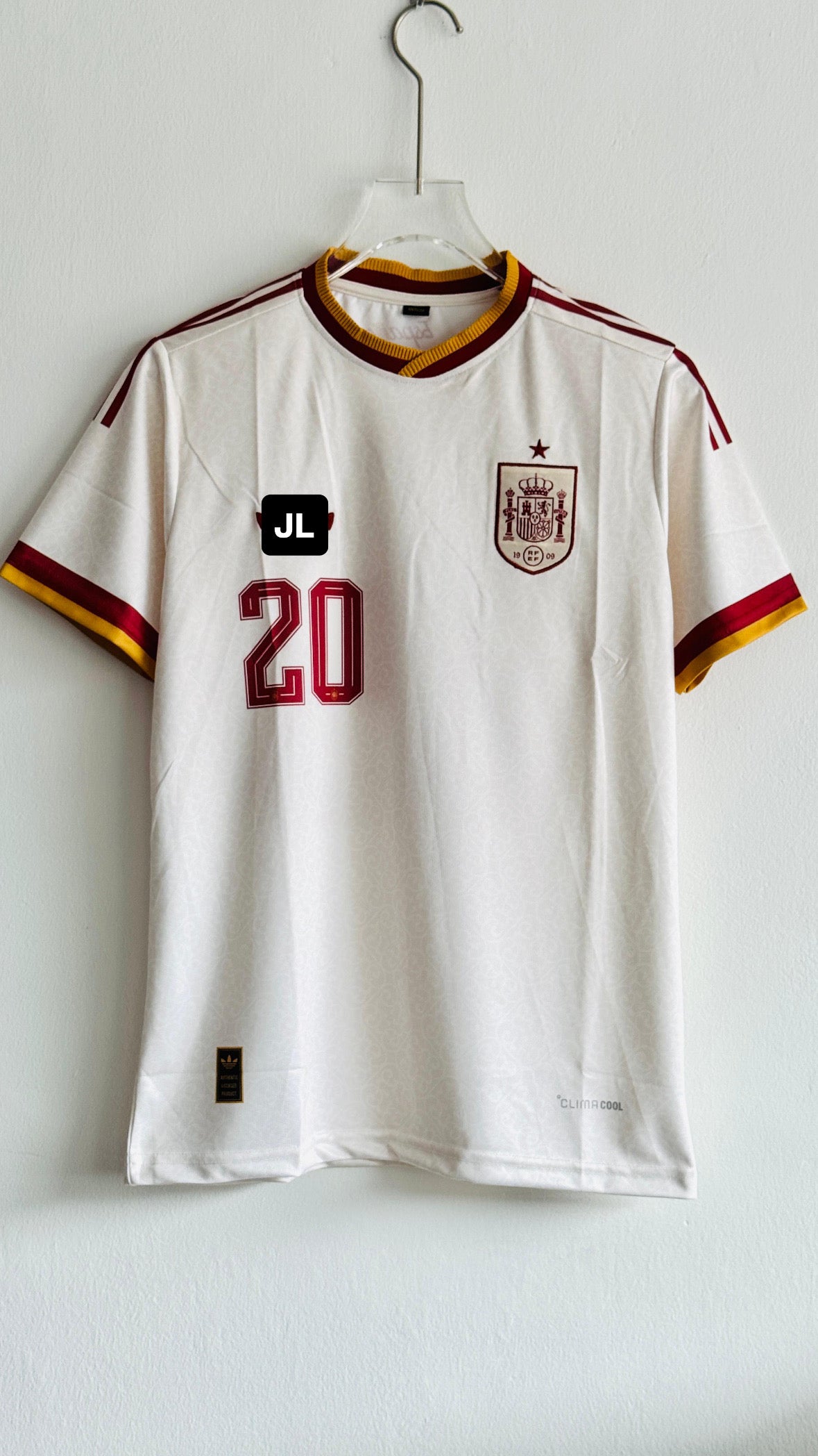 PEDRI  SPAIN AWAY 2026 WORLD CUP EMBROIDERY