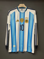 MESSI ARGENTINA HOME KIT FULL SLEEVE EMBROIDERY 2026 WORLD CUP
