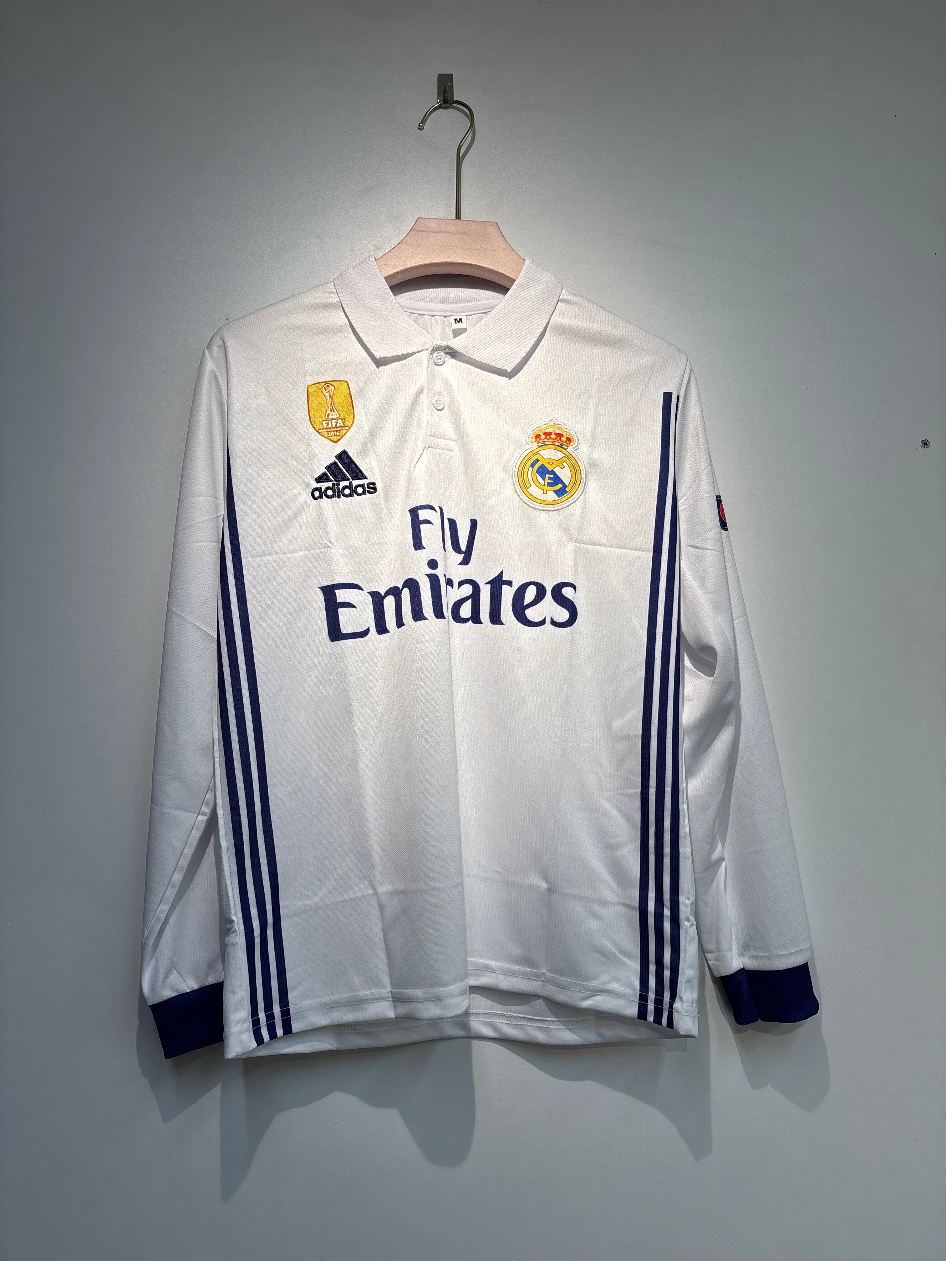 RONALDO REAL MADRID 2016-17 FULL SLEEVE EMBROIDERY