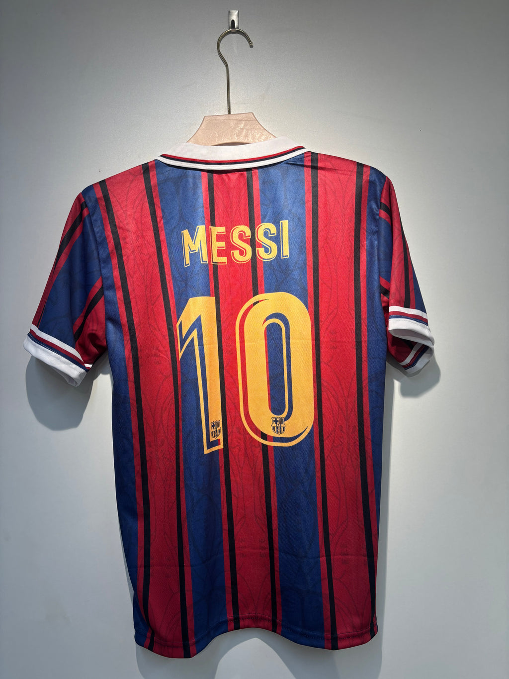 MESSI BARCELONA 125 th ANNIVERSARY KIT POLO EMBROIDERY