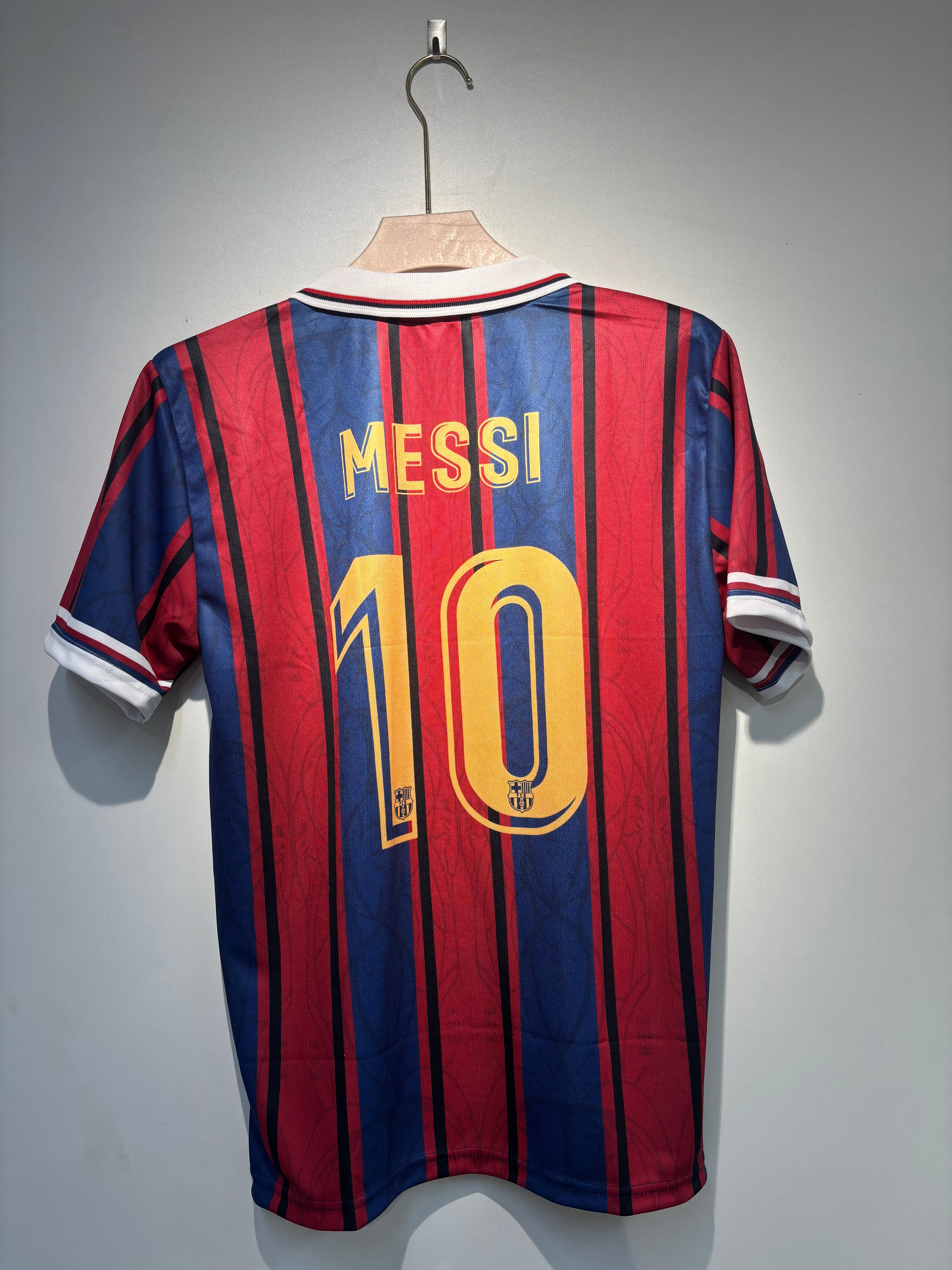 MESSI BARCELONA 125 th ANNIVERSARY KIT POLO EMBROIDERY