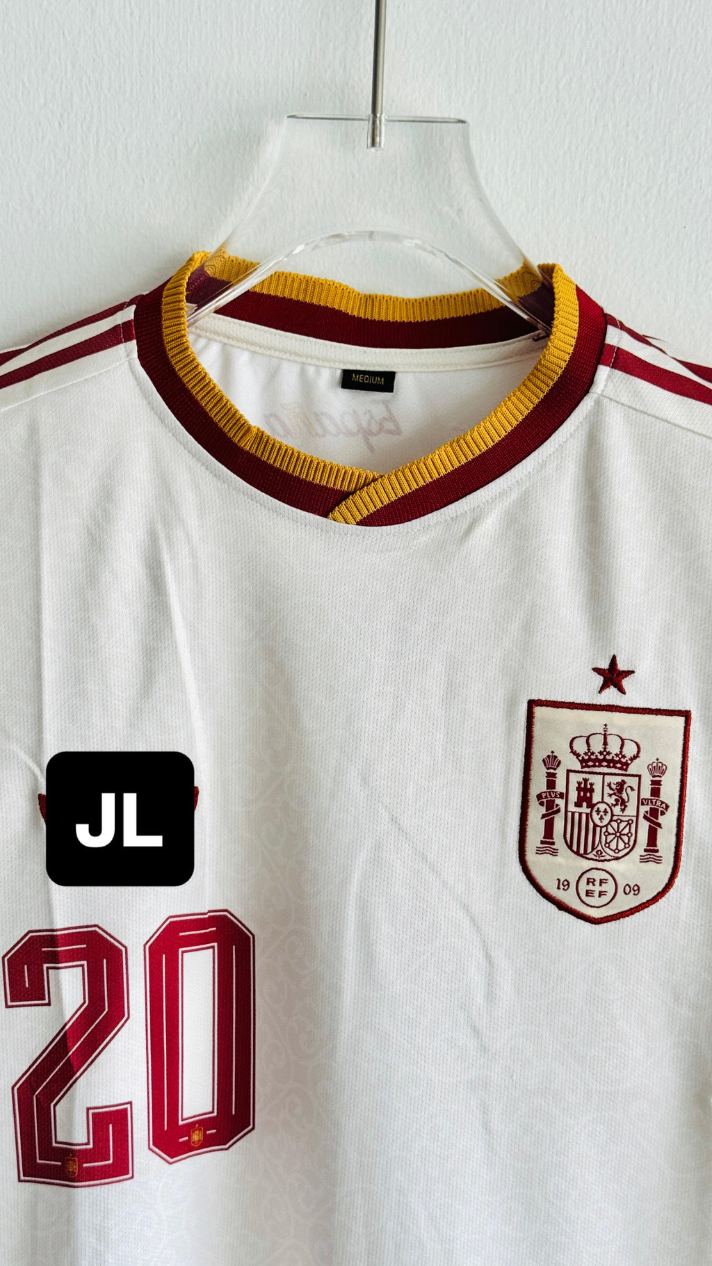 PEDRI  SPAIN AWAY 2026 WORLD CUP EMBROIDERY