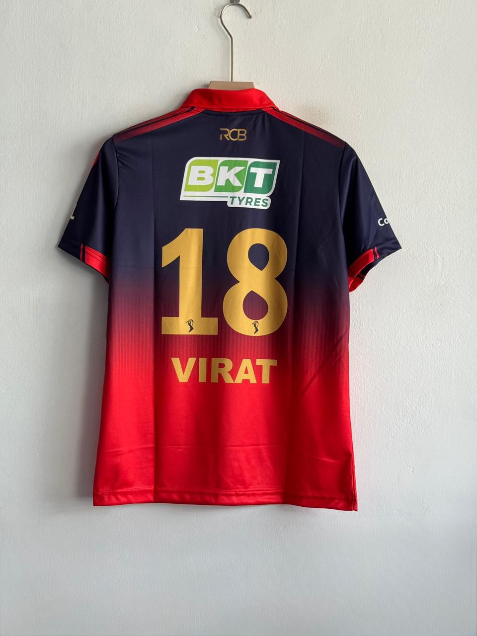 V.KOHLI RCB 2026 POLO EMBROIDERY