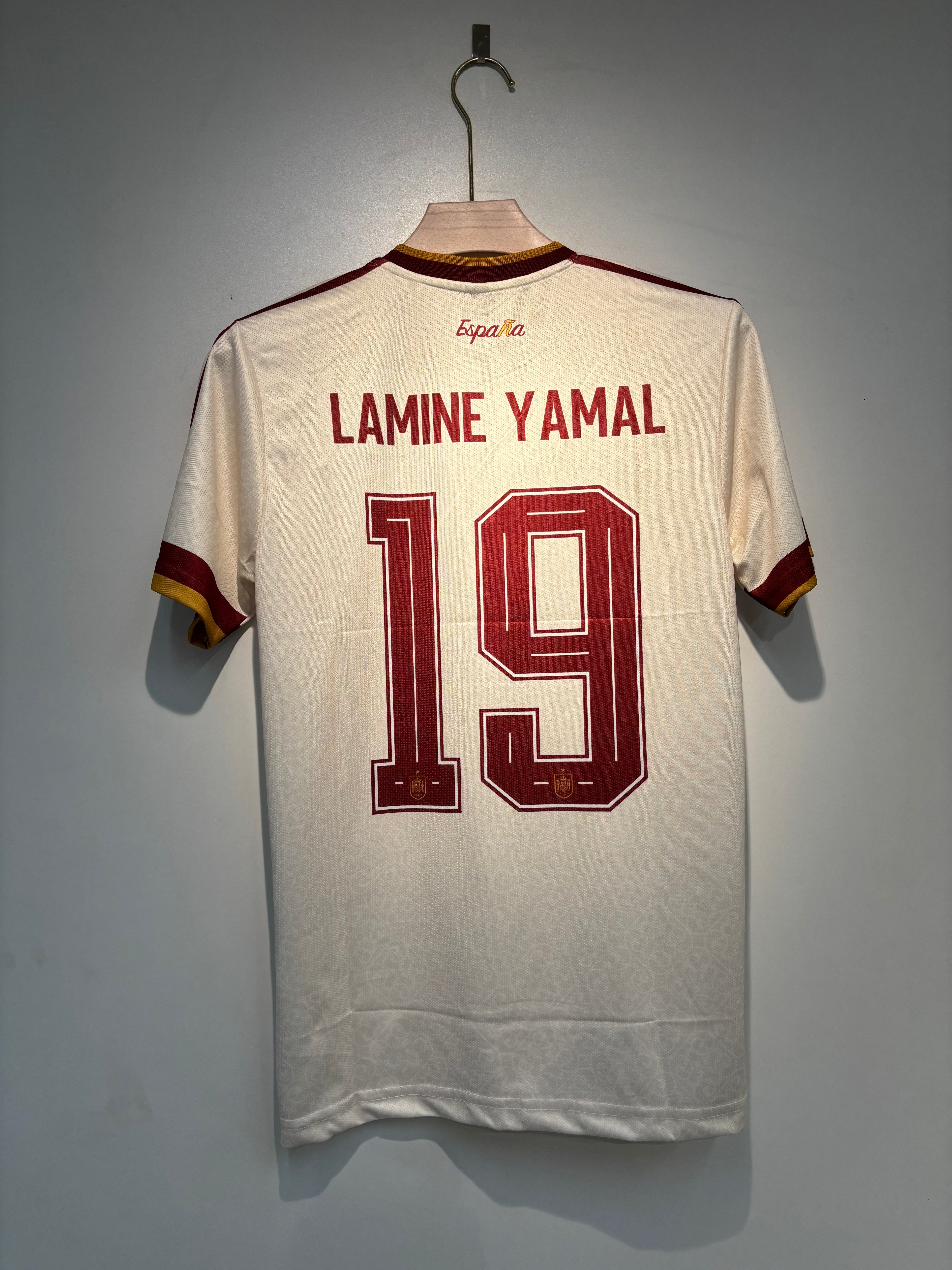 YAMAL SPAIN AWAY 2026 WORLD CUP EMBROIDERY